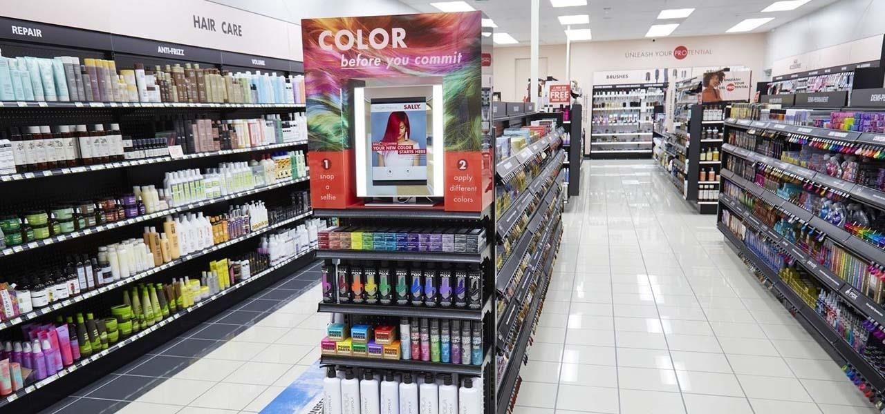 Sally Beauty's YouCam-Powered AR Try-on Kiosks Land in 500 US Stores