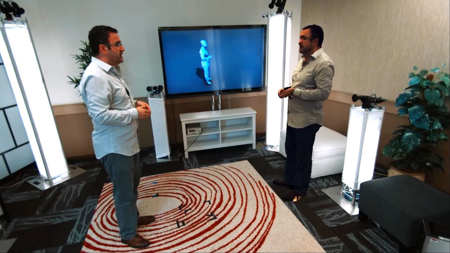 Microsoft Research Shows Off Mobile Holoportation