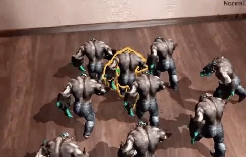 Apple AR: Microsoft Developer Lets You Move a Monster Army with Your Phone