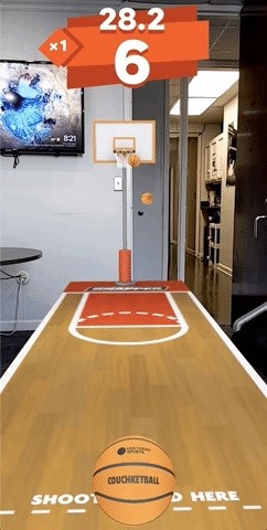 USA Today Teams Up with 8th Wall to Launch AR Basketball Game for March Madness