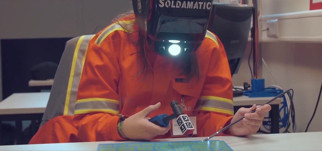 Welding Simulator Uses Augmented Reality to Teach Students Safely