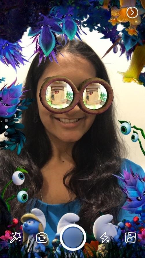 Facebook Copies Snapchat Again by Putting Augmented Reality Camera Filters in the Main Facebook App