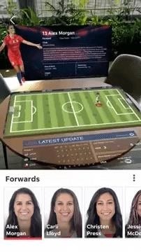 Meet & Compete Against Team USA via USA Today's Augmented Reality Experience for FIFA Women's World Cup