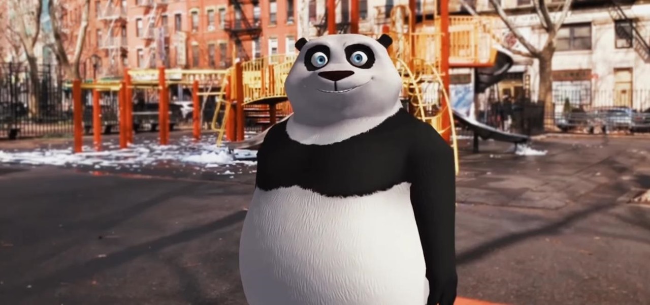 This Augmented Reality Panda App Uses the Voice of Kristen Bell to Teach Kids About Nature