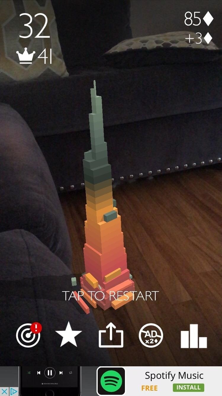 Apple AR: There's Really No Point to Playing StackAR in AR
