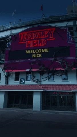 Snapchat Turns Wrigley Field into the Upside Down for 'Stranger Things' Promotion