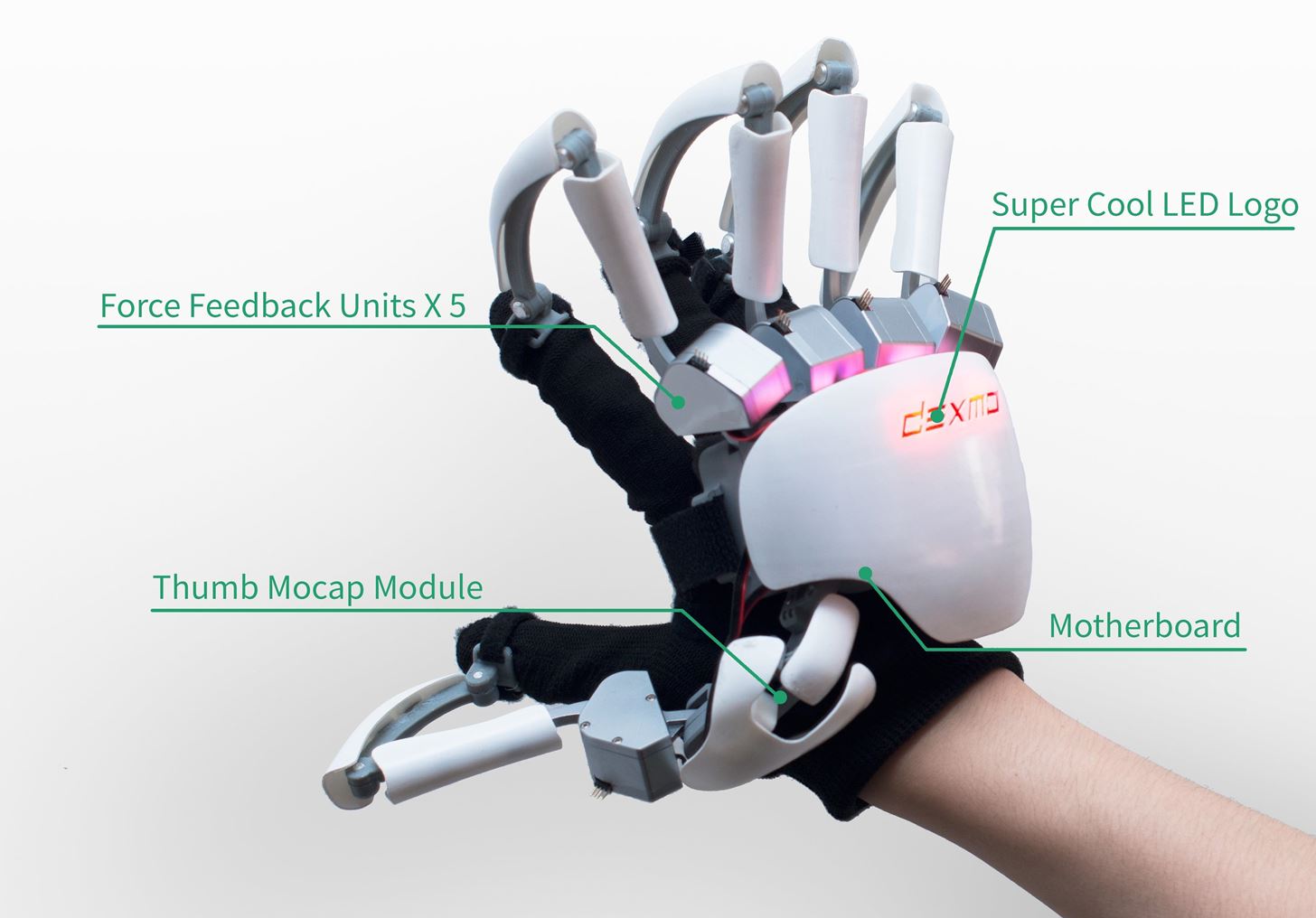 Touch & Feel Things That Don't Exist with Dexmo's Exoskeleton Gloves