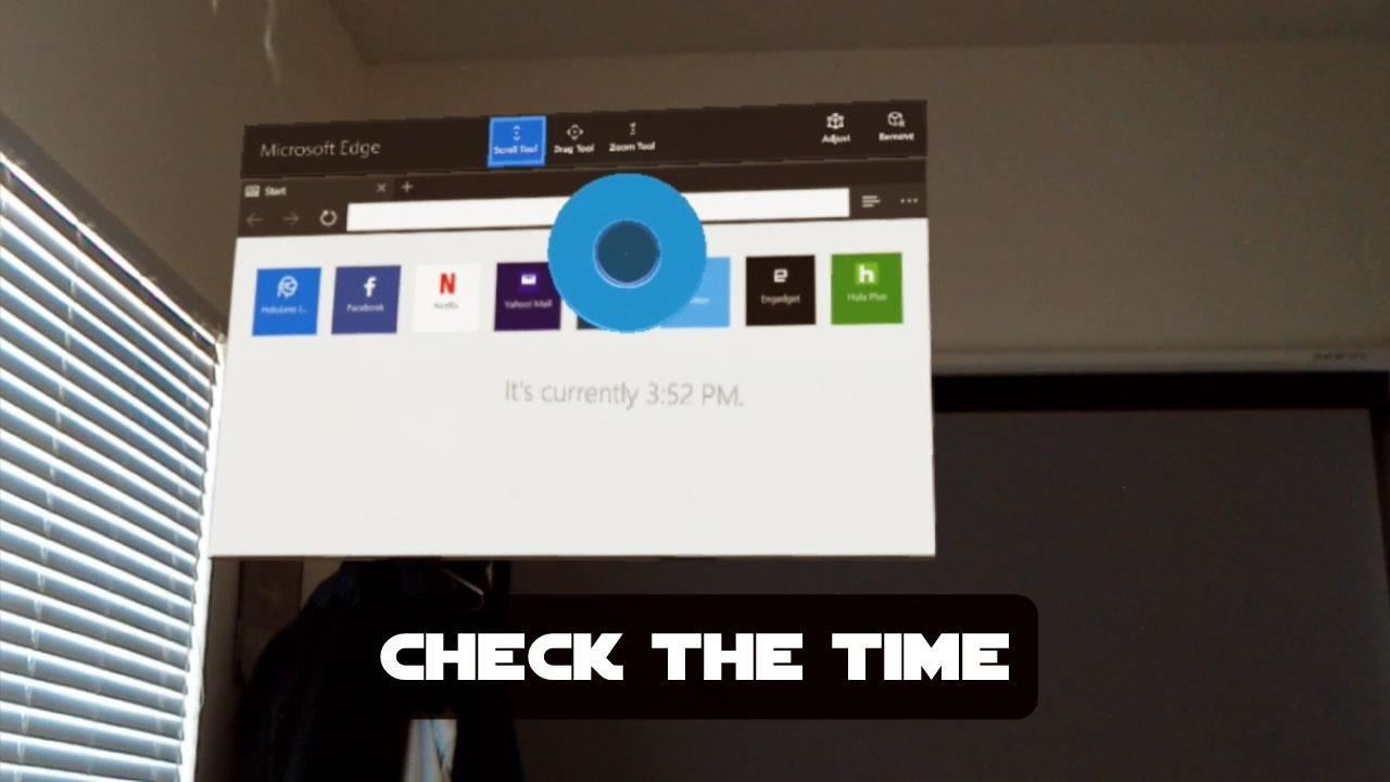 Control Your Microsoft Hololens with These Cortana Voice Controls