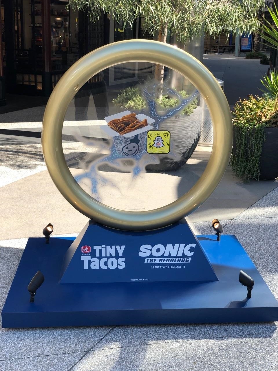 Jack in the Box Partners with Paramount to Promote 'Sonic the Hedgehog' Movie with Snapchat AR