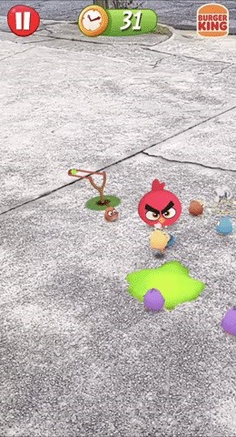 Rovio Reinvents Angry Birds as Web-Based AR Tower Defense Game for Burger King Campaign