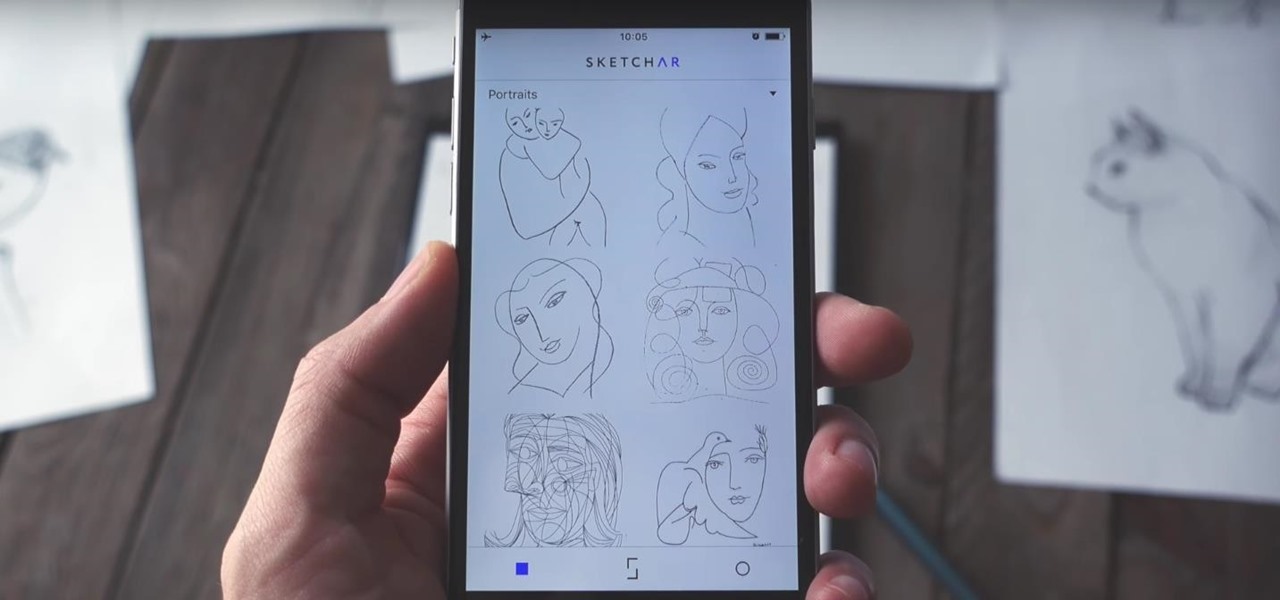 New App Lets Your Trace Drawings from Your Phone onto Paper