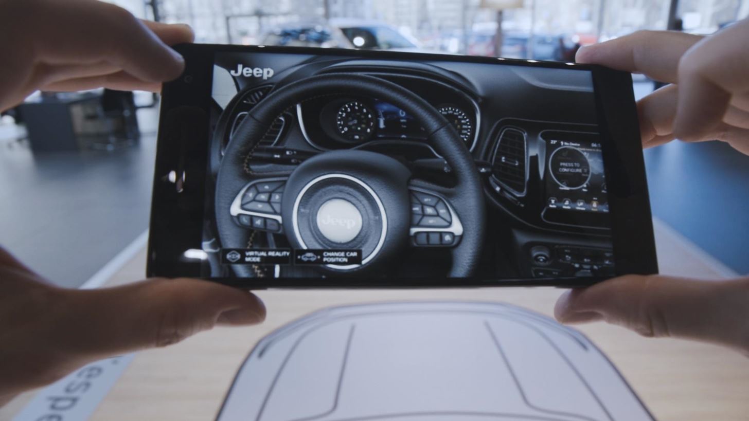 Jeep's New AR Experience Lets You Interact with a Car That Isn't Actually There