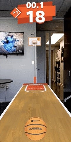 USA Today Teams Up with 8th Wall to Launch AR Basketball Game for March Madness