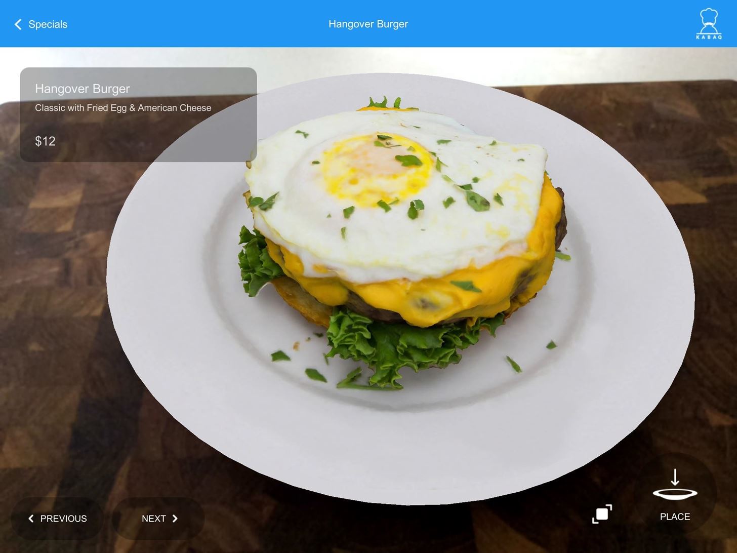 KabaQ Transitions the Traditional Restaurant Menu to Augmented Reality